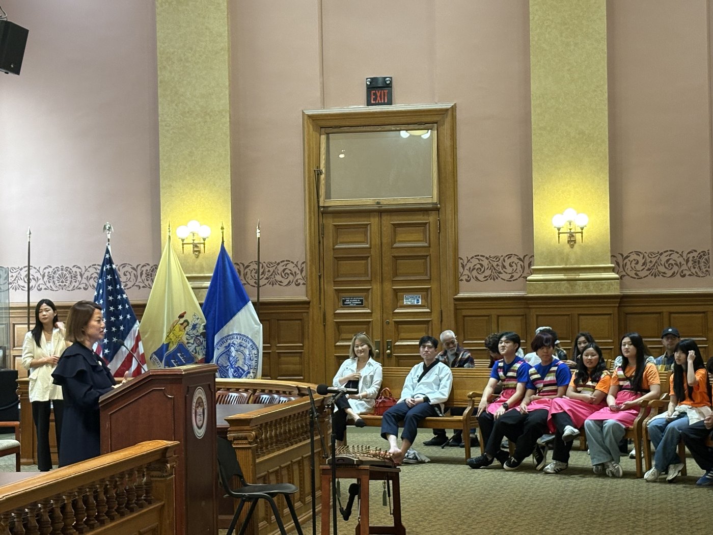 Chuseok ceremony at Jersey City Hall